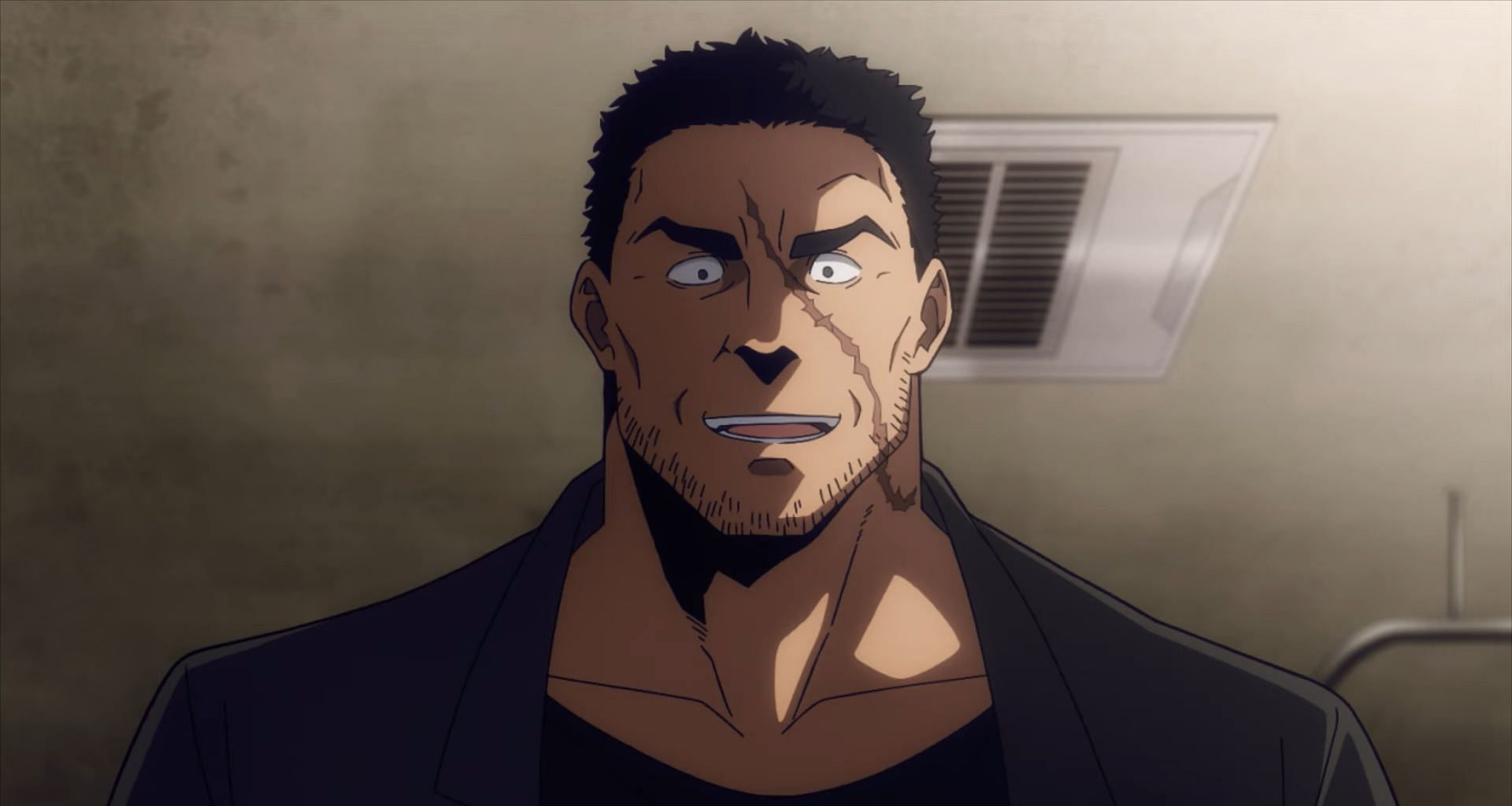 Knuckleduster as seen in My Hero Academia: Vigilantes (Image via Bones Film)